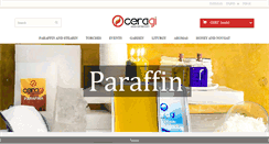 Desktop Screenshot of ceragi.com